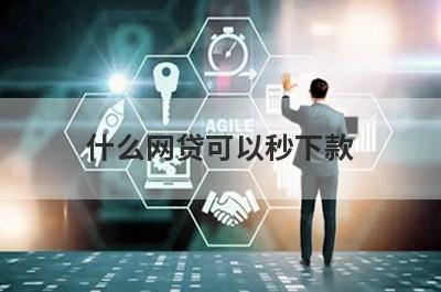 什么网贷可以秒下款?盘点5个能秒下款的网贷口子