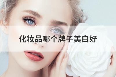 化妆品哪个牌子美白好