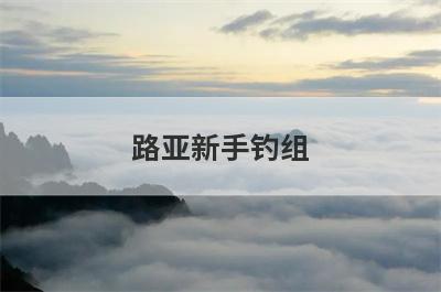 路亚新手钓组