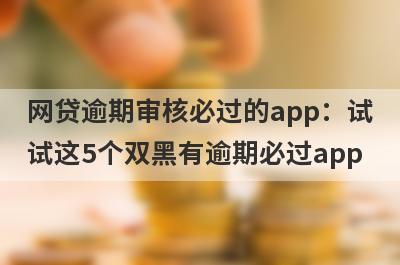 网贷逾期审核必过的app：试试这5个双黑有逾期必过app