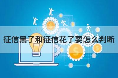 征信黑了和征信花了要怎么判断 可以洗白吗 