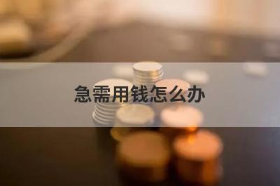 急需用钱怎么办 有这个东西或许能救你