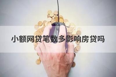 小额网贷笔数多影响房贷吗 
