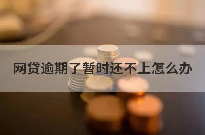 网贷逾期了暂时还不上怎么办（好的建议处理及解决办法）