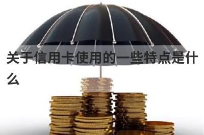 关于信用卡使用的一些特点是什么?