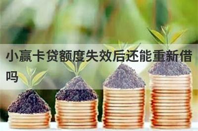 小赢卡贷额度失效后还能重新借吗?