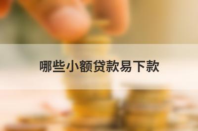 哪些小额贷款易下款 这5个网贷好批好下款