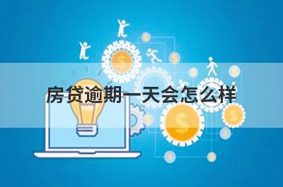 房贷逾期一天会怎么样 该怎么补救 