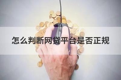 怎么判断网贷平台是否正规?从这几个方面来看
