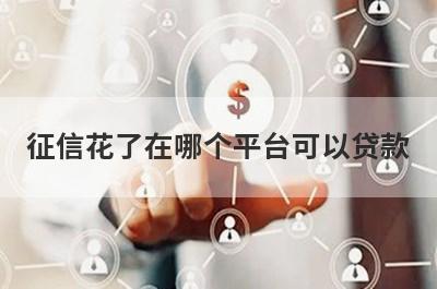 征信花了在哪个平台可以贷款?这几个不看征信容易通过