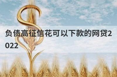 负债高征信花可以下款的网贷2022,全网整理负债高也能通过的网贷口子