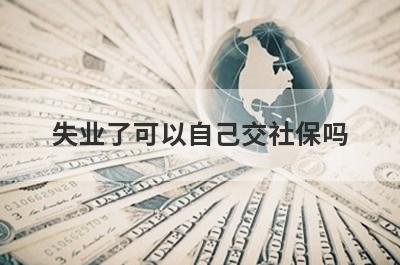 失业了可以自己交社保吗?失业了个人怎么交社保?