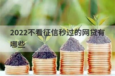 2022不看征信秒过的网贷有哪些?盘点5个不看征信秒下款的口子