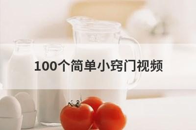 100个简单小窍门视频