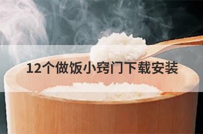 12个做饭小窍门下载安装