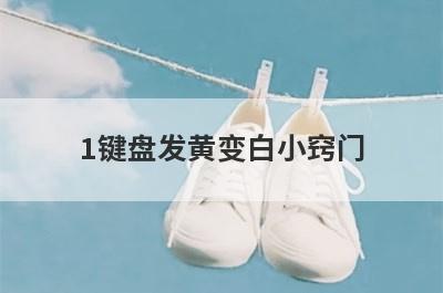 1键盘发黄变白小窍门