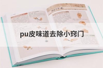 pu皮味道去除小窍门