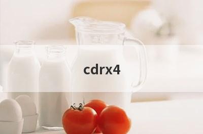cdrx4 小窍门