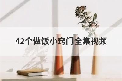 42个做饭小窍门全集视频
