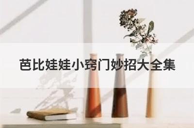 芭比娃娃小窍门妙招大全集