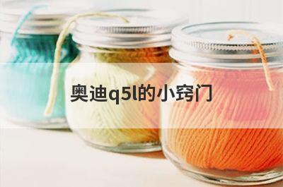 奥迪q5l的小窍门