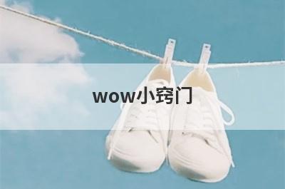 wow小窍门