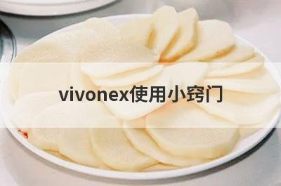 vivonex使用小窍门(vivonex怎么使用)