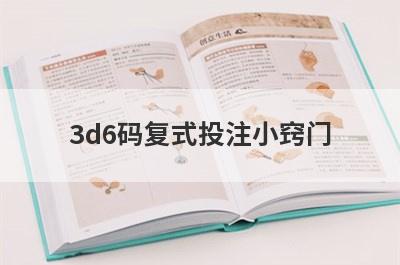 3d6码复式投注小窍门