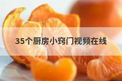 35个厨房小窍门视频在线
