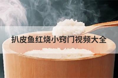 扒皮鱼红烧小窍门视频大全