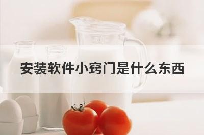 安装软件小窍门是什么东西