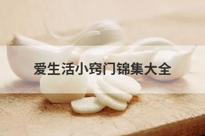 爱生活小窍门锦集大全