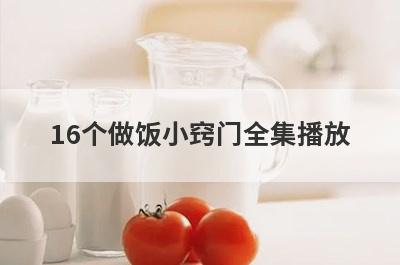 16个做饭小窍门全集播放