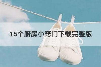16个厨房小窍门下载完整版
