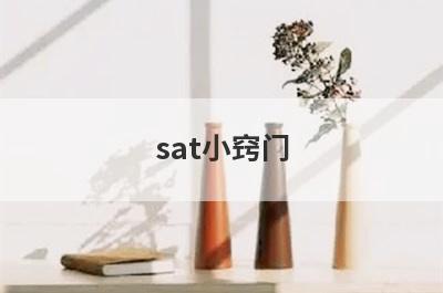 sat小窍门
