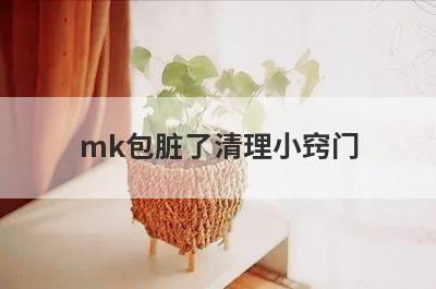 mk包脏了清理小窍门