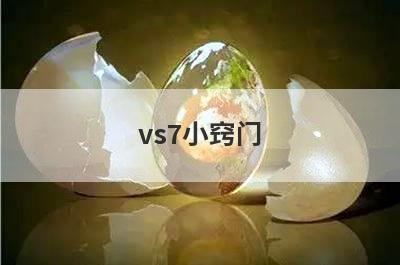 vs7小窍门