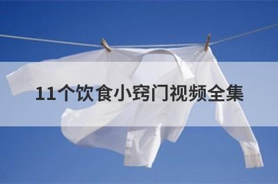 11个饮食小窍门视频全集