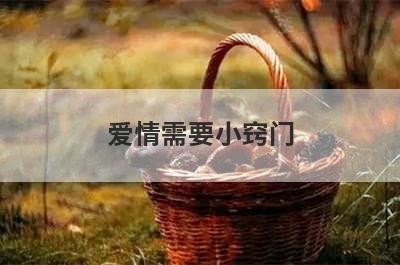 爱情需要小窍门