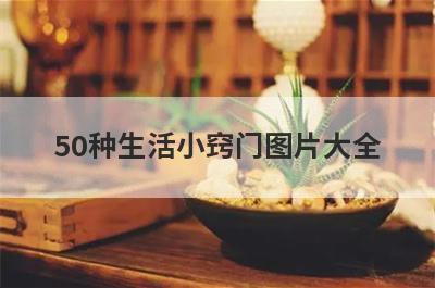 50种生活小窍门图片大全
