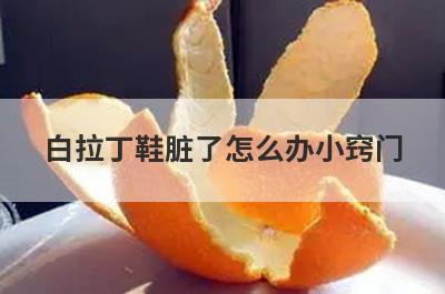 白拉丁鞋脏了怎么办小窍门