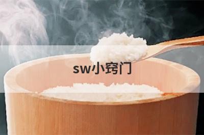 sw小窍门
