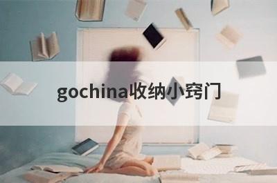 gochina收纳小窍门