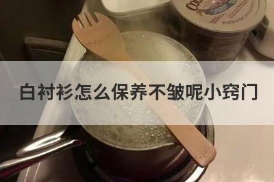 白衬衫怎么保养不皱呢小窍门