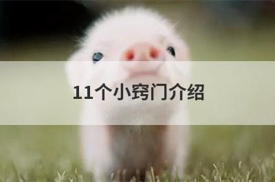 11个小窍门介绍