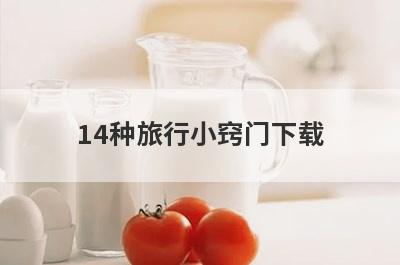 14种旅行小窍门下载