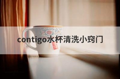 contigo水杯清洗小窍门