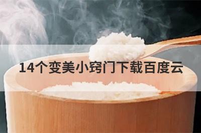 14个变美小窍门下载百度云