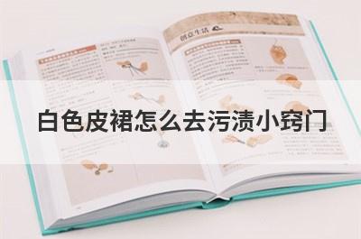 白色皮裙怎么去污渍小窍门