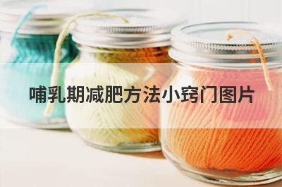 哺乳期减肥方法小窍门图片